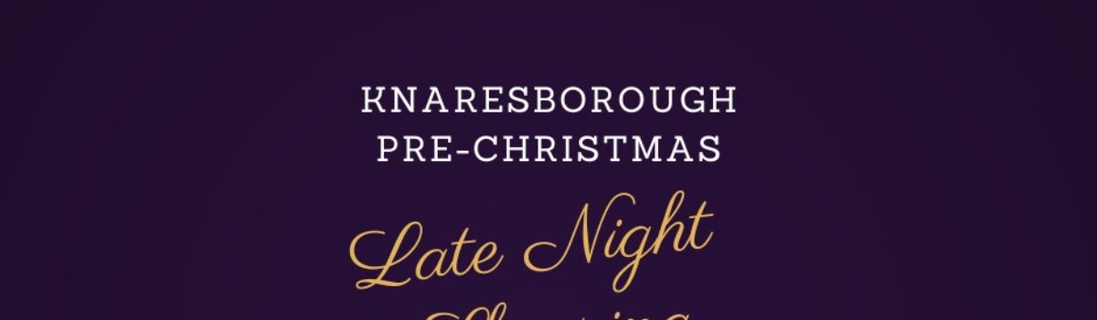 Pre-Christmas Thursday Late Night Shopping